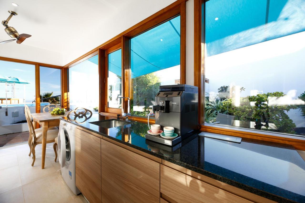 "New" Deluxe Designer Villa Infinity, With Panoramic Sea Views,Own Exclusive Heated Private Pool, Subtropical Gardens 蒂亚斯 外观 照片