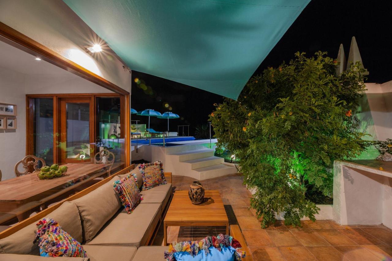 "New" Deluxe Designer Villa Infinity, With Panoramic Sea Views,Own Exclusive Heated Private Pool, Subtropical Gardens 蒂亚斯 外观 照片